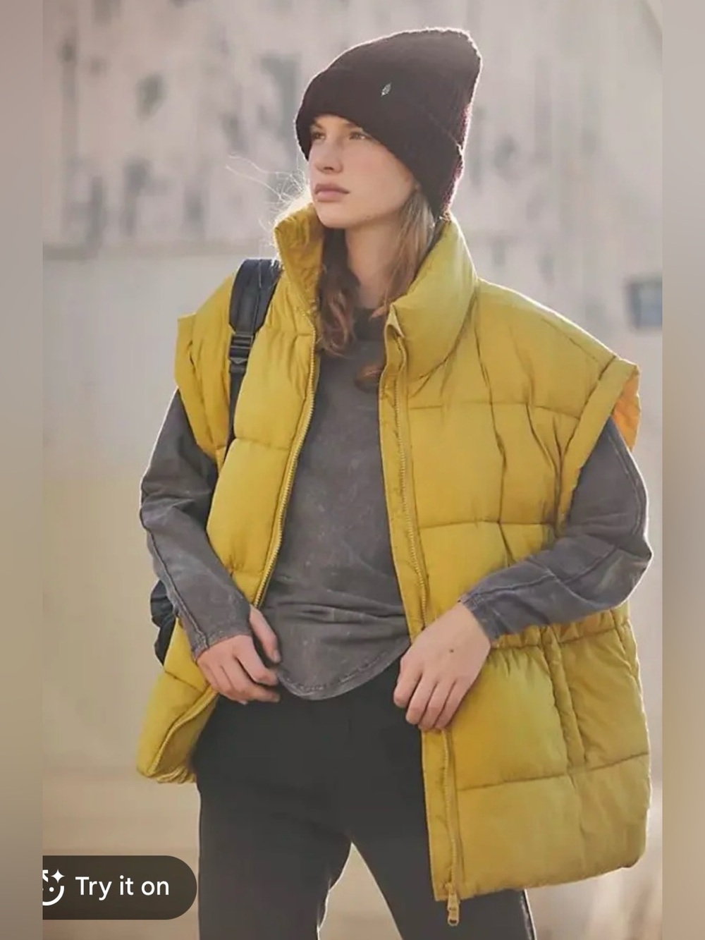 Free People Movement In a Bubble Puffer Vest- NWT